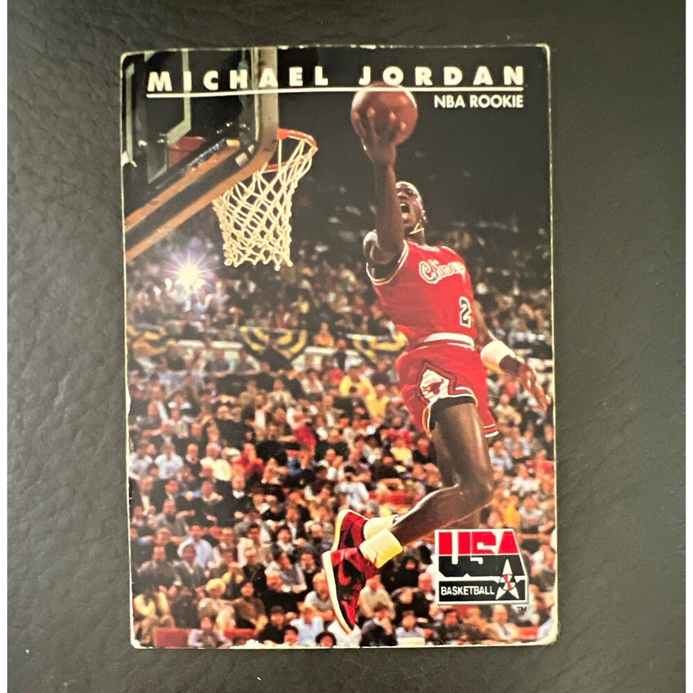 1992 SkyBox USA Michael Jordan Rookie #38 Chicago Bulls NBA Basketball Card